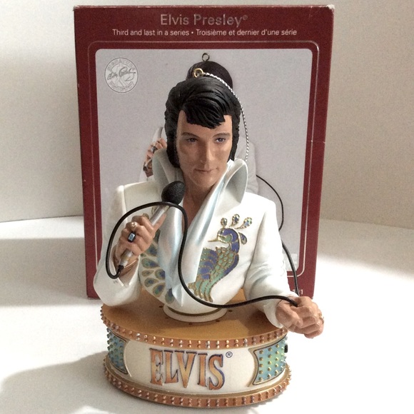 NIB Elvis Presley musical ornament collectible - Picture 3 of 13